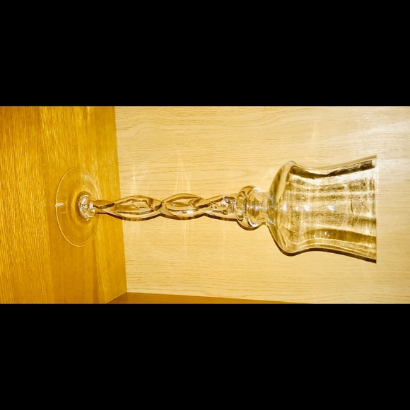 New Mouth-blown Decorative Glass Goblet 15 3/4”